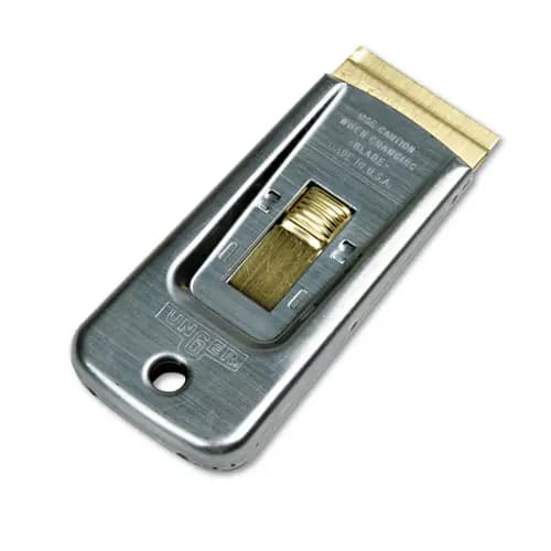 Unger® Safety Scraper, 1 1/2" Blade, 4" Steel Handle