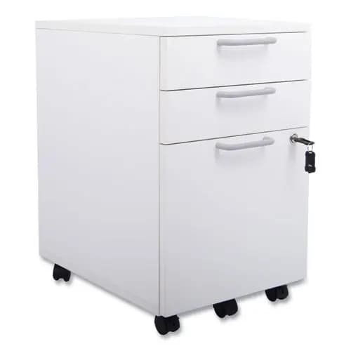 Union & Scale™ Essentials Three-Drawer Mobile Pedestal File