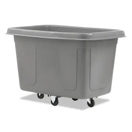 Unisan Cube Truck, 12 cu ft, Gray, 250-lb Capacity