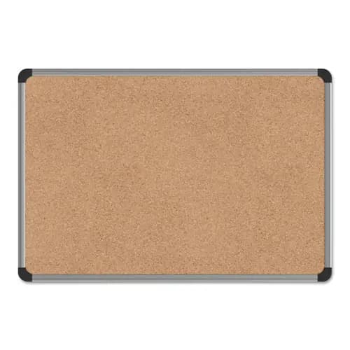 Universal® Cork Board with Aluminum Frame