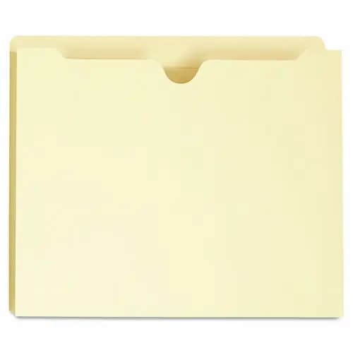 Universal® Deluxe Manila File Jackets with Reinforced Tabs