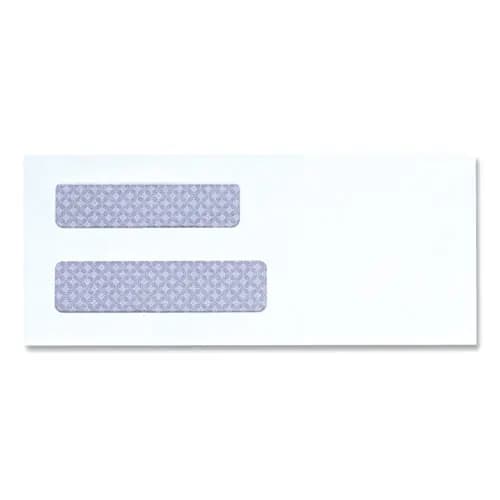 Universal® Double Window Business Envelope