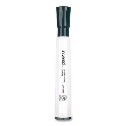 Universal™ Dry Erase Marker Value Pack, Broad Chisel Tip, Black, 36/Pack