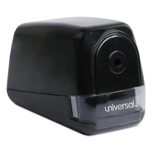Universal® Electric Pencil Sharpener, AC-Powered, Black