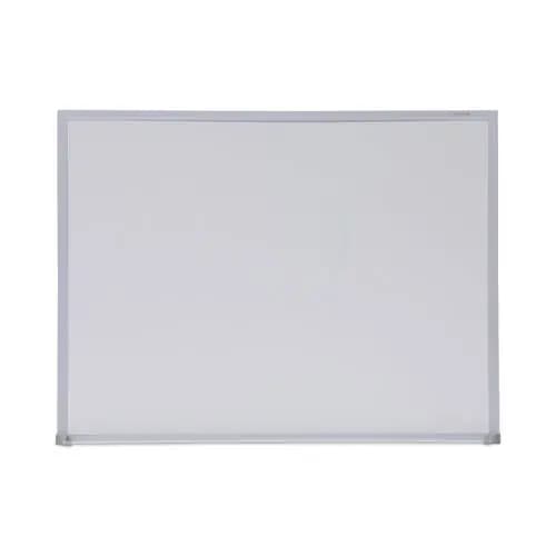 Universal® Melamine Dry Erase Board with Aluminum Frame