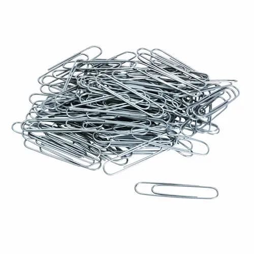 Universal® Paper Clips, Jumbo, Smooth, Silver, 100 Clips/Box, 10 Boxes/Pack