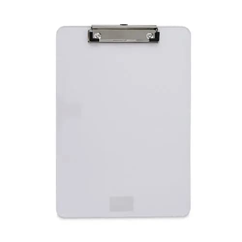 Universal® Plastic Clipboard with Low Profile Clip