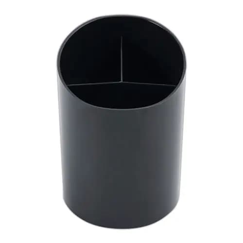 Universal® Recycled Big Pencil Cup, Black, 4.38" Diameter x 5.63" Height