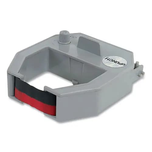 uPunch™ HNRL10 Calculating Time Clock Ribbon, Black/Red