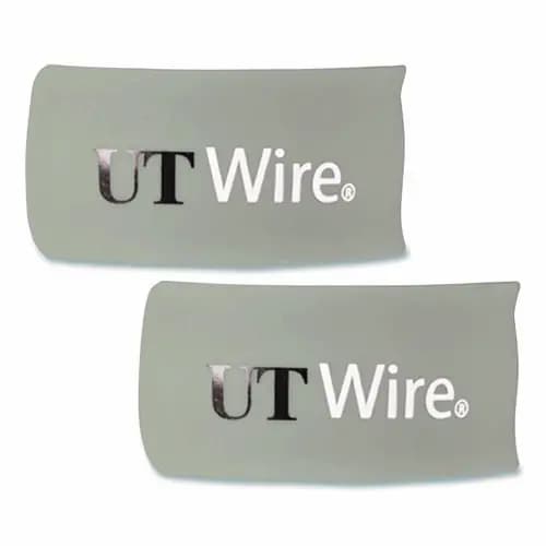 UT Wire® Speedy-Wrap Magnetic Cable Wrap, Gray, 2/Pack