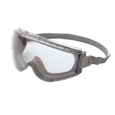 Uvex Stealth w/Neoprene Gray Frame, Clear Lens Band Goggles