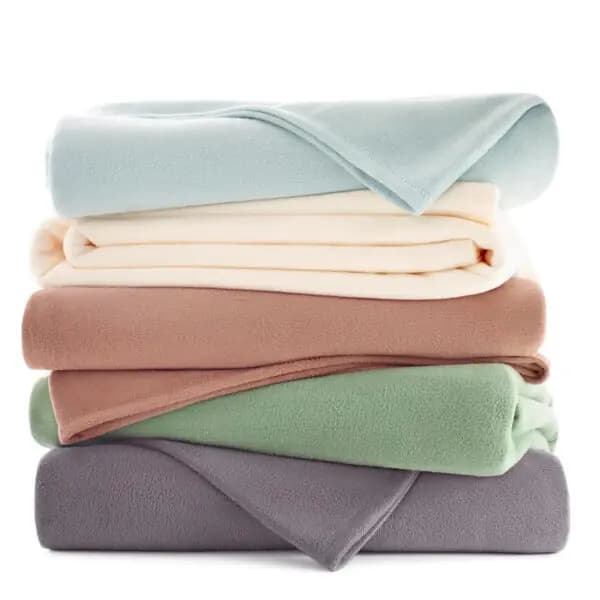 Vellux Blankets, Assorted Colors