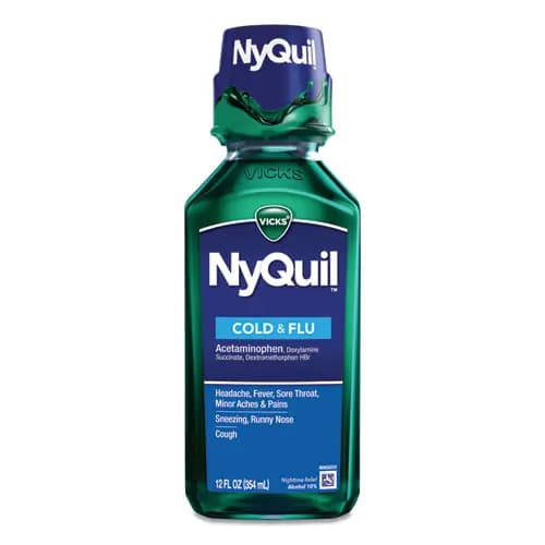 Vicks® NyQuil Cold and Flu Nighttime Liquid