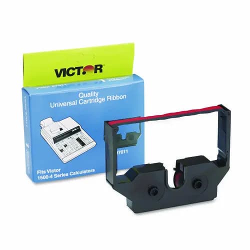 Victor® 7011 Ribbon, Black/Red