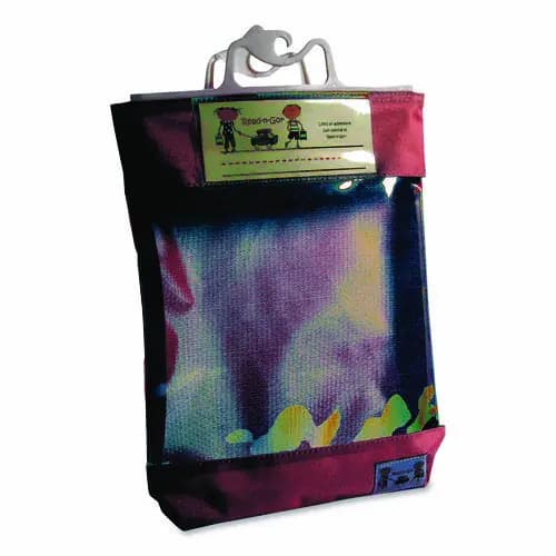 Victor® Seat Sack Read-N-Go Book Bag, Red, 10.5" x 2" x 16"