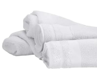White Solid Pool Towel