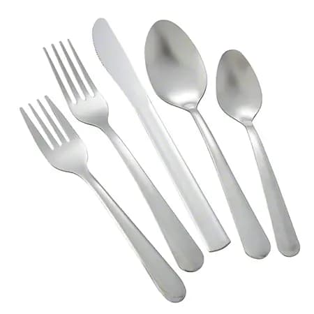 Winco® Windsor 18/0 Stainless Steel Flatware - Teaspoon, Medium Weight