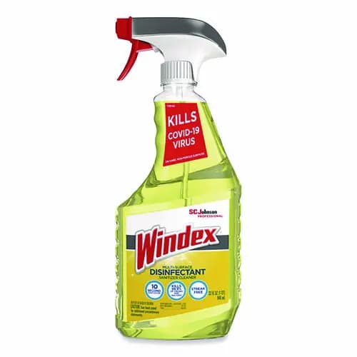 Windex® Multi-Surface Disinfectant Cleaner, Citrus Scent, 32 oz Spray Bottle
