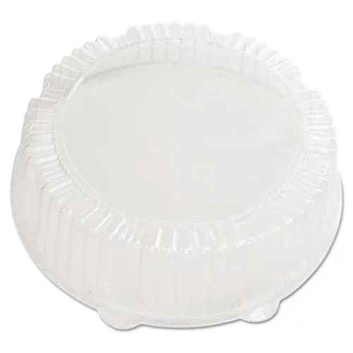 WNA Caterline Dome Lids, Clear Plastic, 12" Diameter x 2.75" Height, 25/Carton