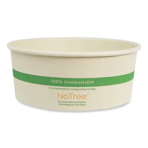 World Centric® No Tree™ Wide Paper Bowls