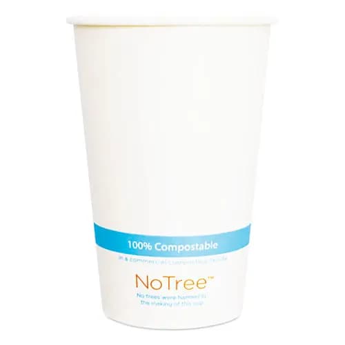 World Centric® NoTree Paper Cold Cups, 16 oz, Natural, 1,000/Carton