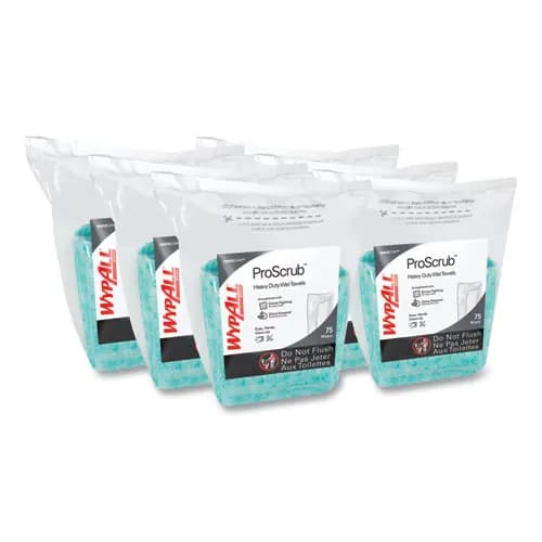 WypAll® Power Clean ProScrub Pre-Saturated Wipes