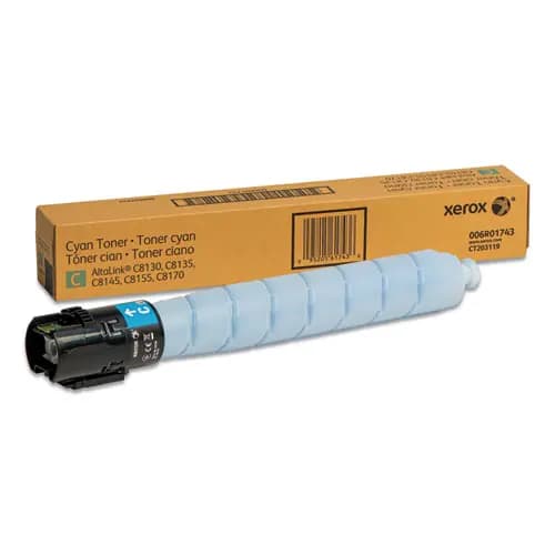 Xerox® 006R01747 Toner Cartridge, Cyan, 28,000 Page Yield