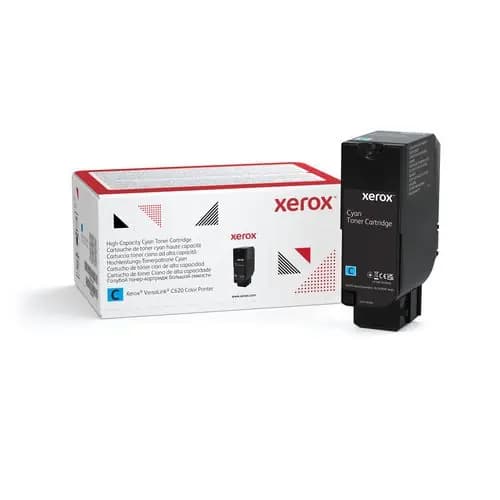 Xerox® 006R04625 High-Yield Toner Cartridge, Cyan, 12,000 Page Yield