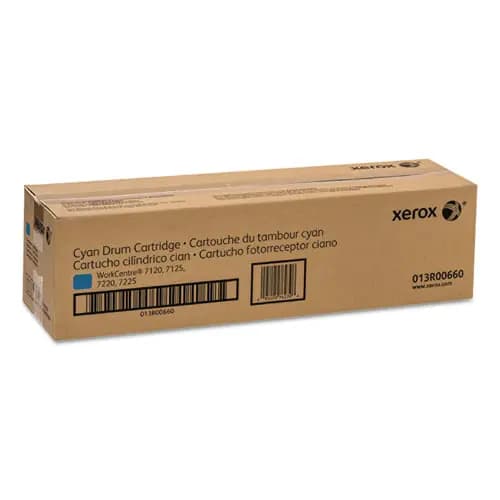 Xerox® 013R00660 Drum Unit, 51,000 Page-Yield, Cyan