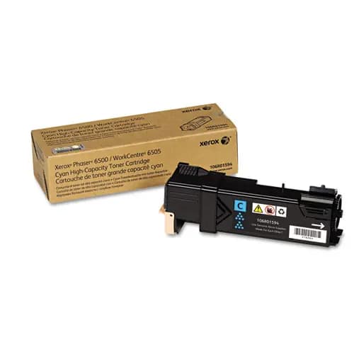Xerox® 106R01594 High-Yield Toner Cartridge, Cyan