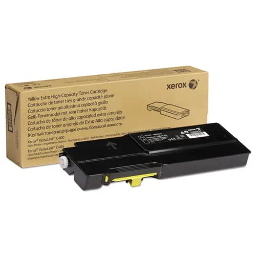 Xerox® 106R03525 Extra High-Yield Toner Cartridge, Yellow, 8,000 Page Yield