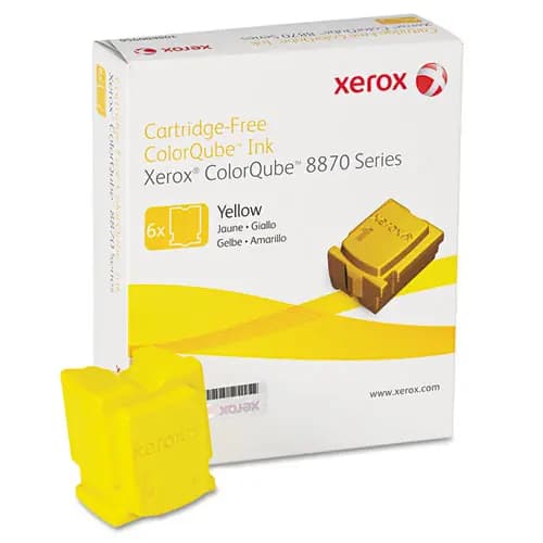 Xerox® 108R00952 Solid Ink Stick, Yellow, 6/Box