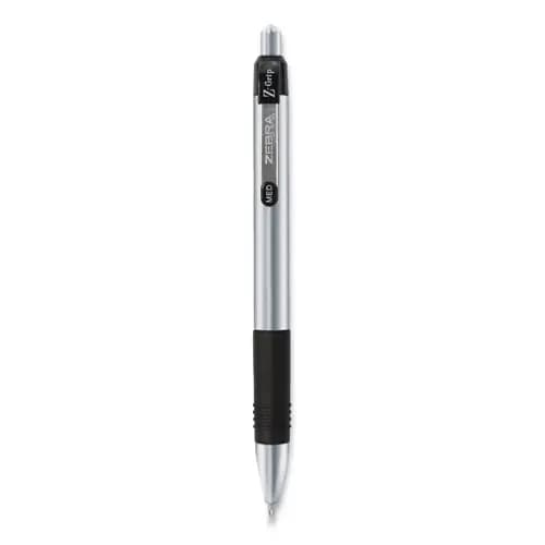 Zebra® Z-Grip Metal Retractable Ballpoint Pen