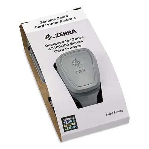 Zebra Technologies® True Colors Wax Ribbon, Black/Cyan/Magenta/Yellow