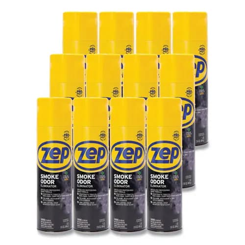 Zep Commercial® Smoke Odor Eliminator, Fresh, 16 oz, 12/Carton