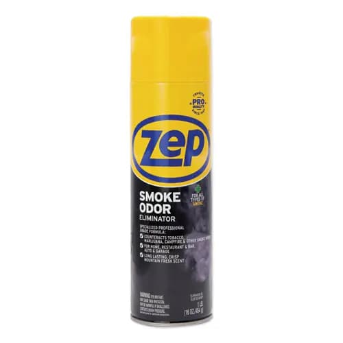 Zep Commercial® Smoke Odor Eliminator, Fresh Scent, 16 oz Spray Can