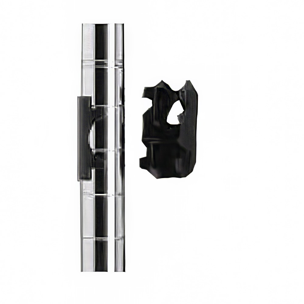 Metro 74UPK3 73 7/8" Super Erecta® Shelving Post w/ 1" Increment Grooves, Epoxy Coated