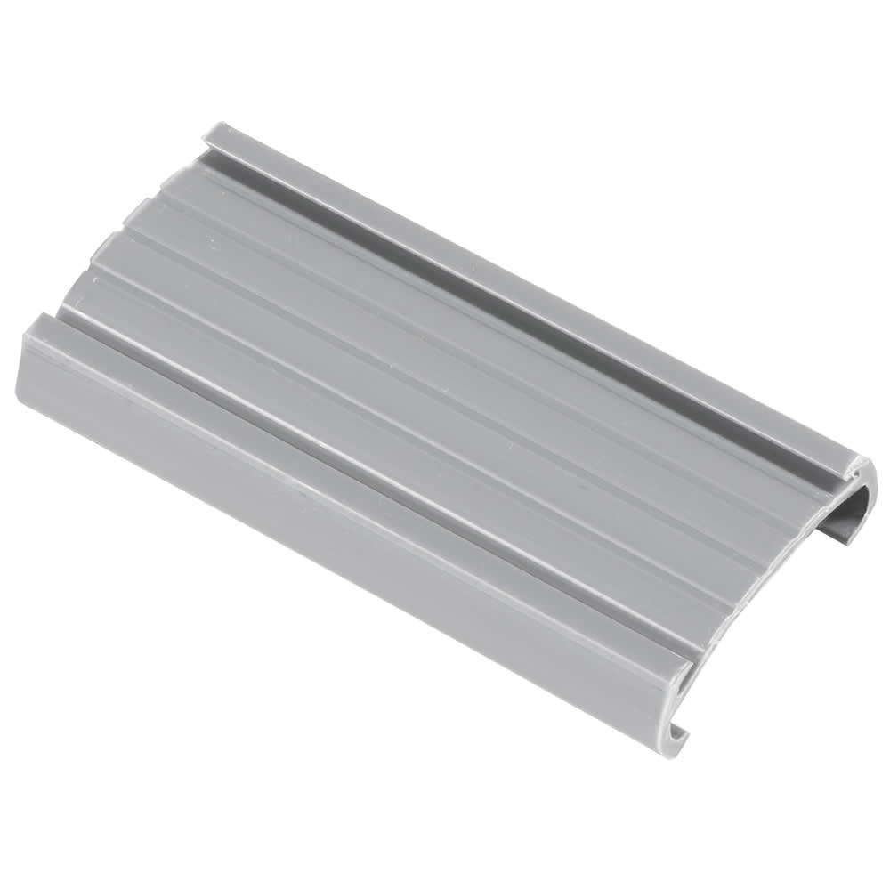 Metro 9990P Super Erecta® Label Holder - 3" x 1 1/4", Snap On, Gray