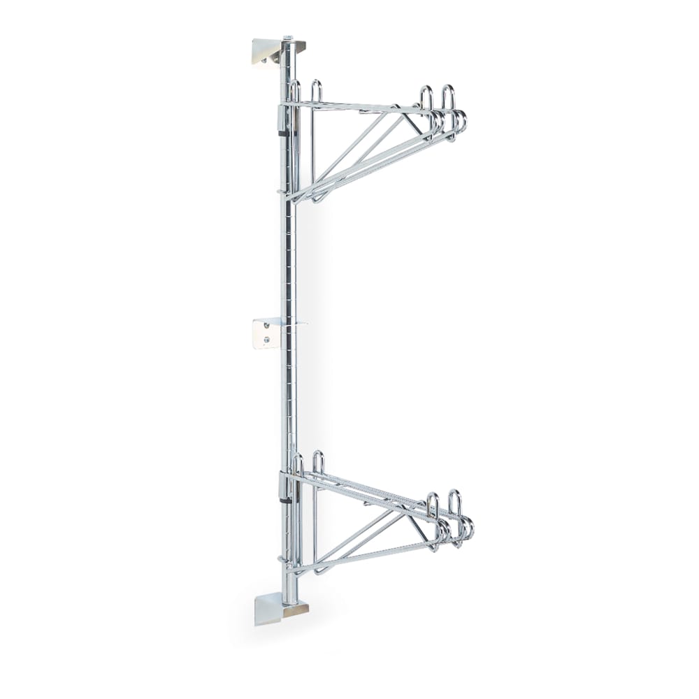 Metro AW33C 18" Wire Wall Mounted Shelving Post & Bracket