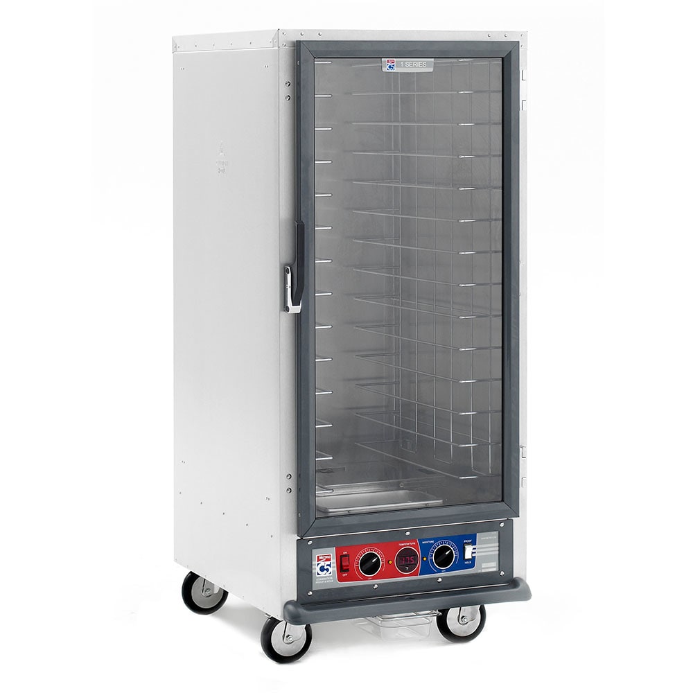 Metro C517-CFC-4 3/4 Height Non-Insulated Mobile Heated Cabinet w/ (14) Pan Capacity, 120v