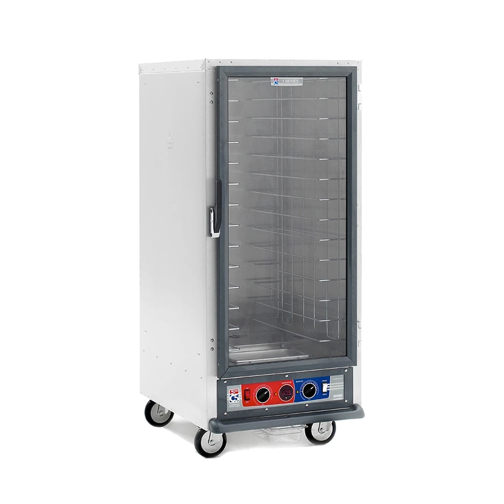 Metro C517-CFC-U 3/4 Height Non-Insulated Mobile Heated Cabinet w/ (14) Pan Capacity, 120v