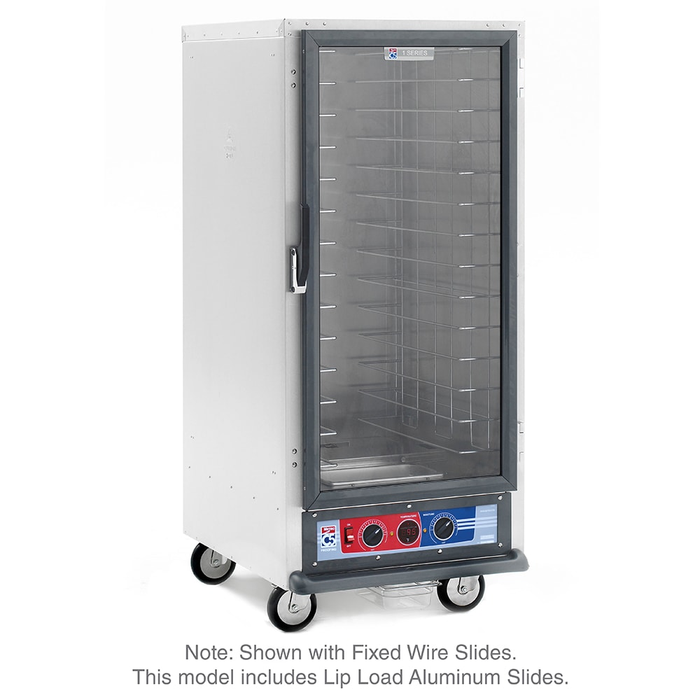 Metro C517-PFC-L 3/4 Height Non-Insulated Mobile Proofing Cabinet w/ (27) Pan Capacity, 120v