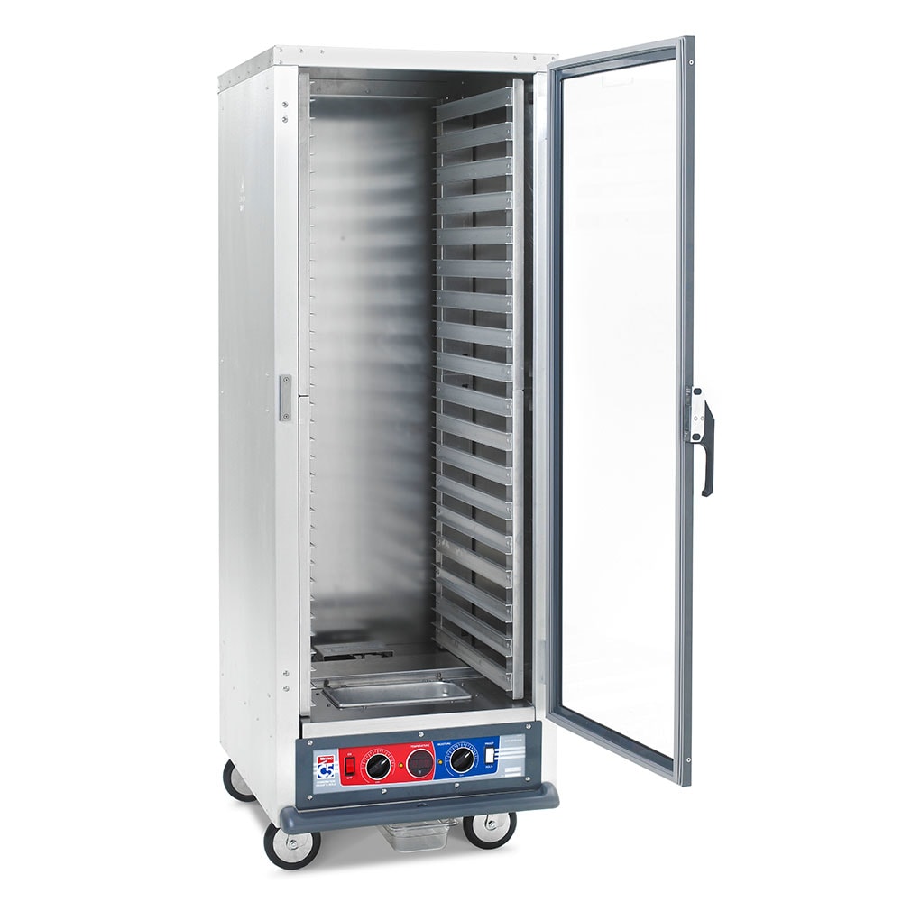 Metro C519-CFC-L Full Height Non-Insulated Mobile Heated Cabinet w/ (35) Pan Capacity, 120v
