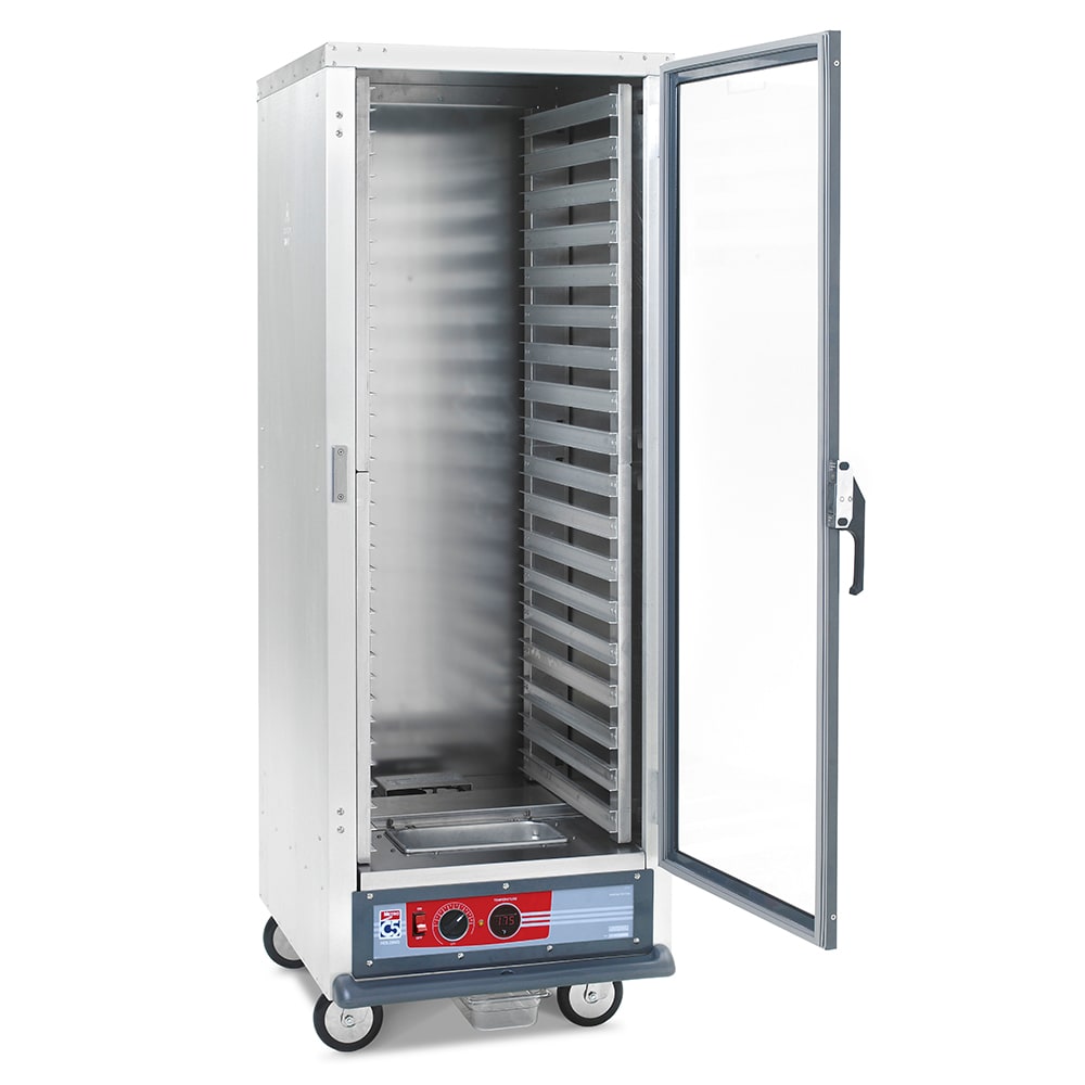 Metro C519-HFC-L Full Height Non-Insulated Mobile Heated Cabinet w/ (35) Pan Capacity, 120v