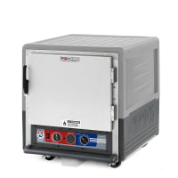 Metro C533-CLFS-U-GY Undercounter Insulated Mobile Heated & Proofing Cabinet w/ (5) Pan Capacity, 120v thumbnail 2