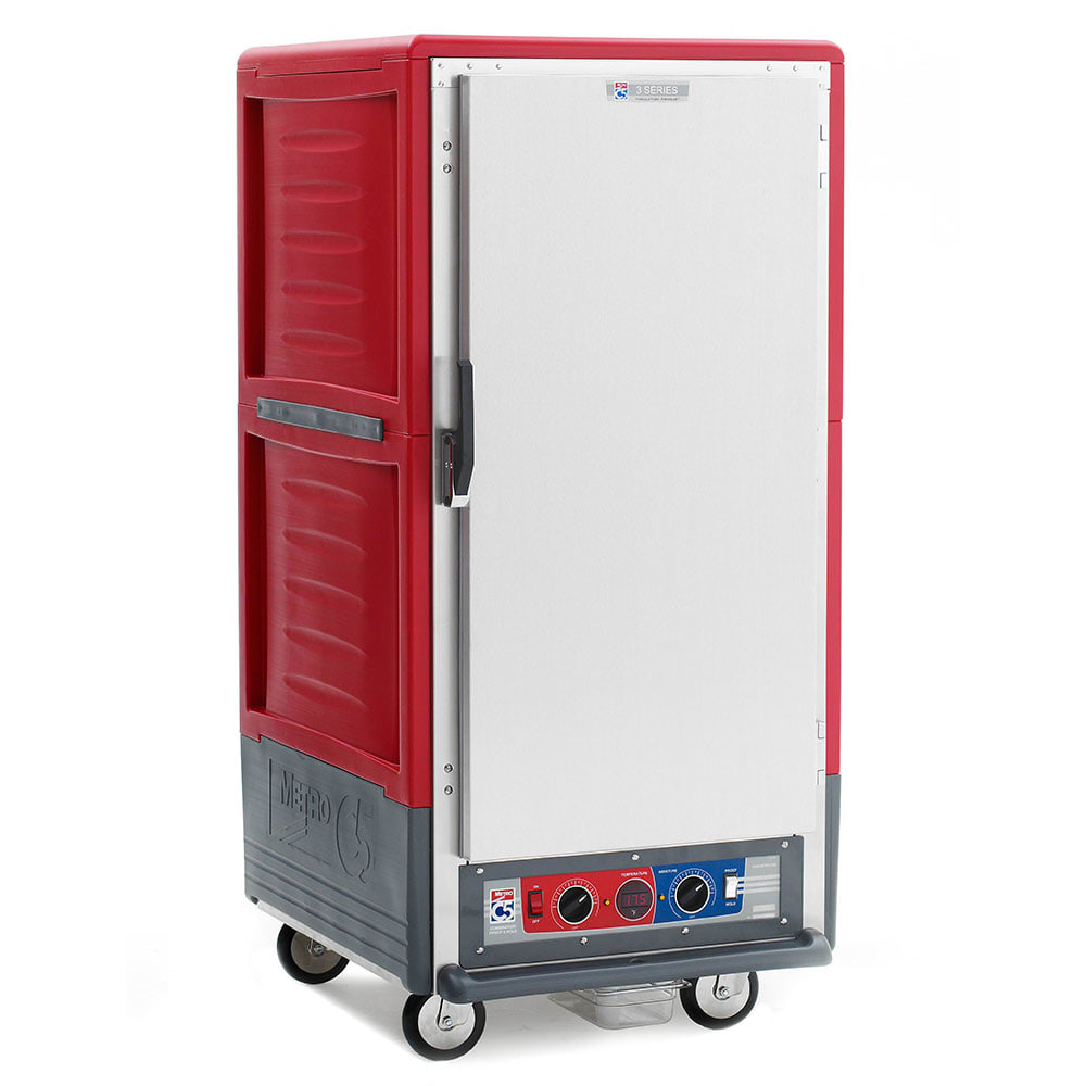 Metro C537-CFS-4 3/4 Height Insulated Mobile Heated Cabinet w/ (14) Pan Capacity, 120v