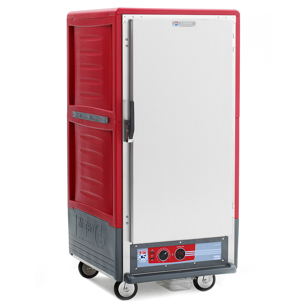 Metro C537-HFS-U 3/4 Height Insulated Mobile Heated Cabinet w/ (14) Pan Capacity, 120v