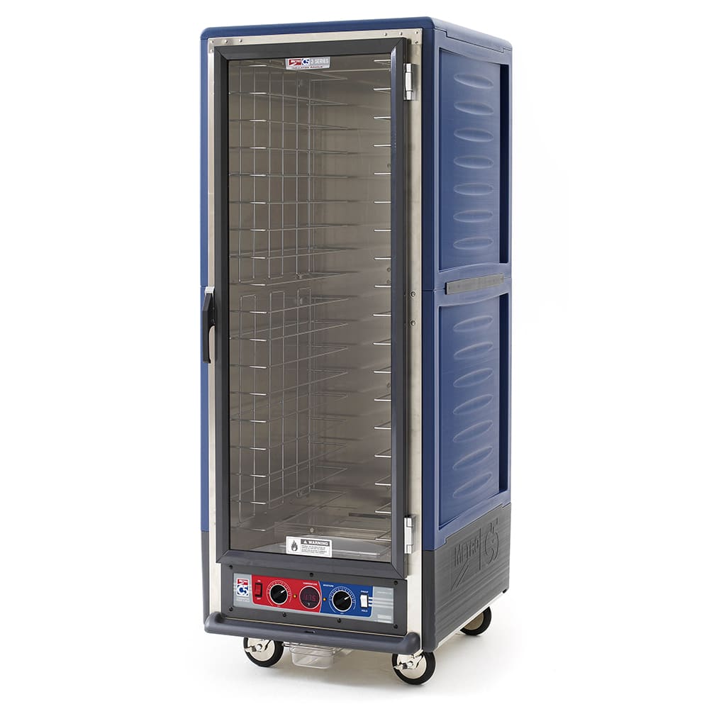 Metro C539-CFC-4-BU Full Height Insulated Mobile Heated Cabinet w/ (18) Pan Capacity, 120v