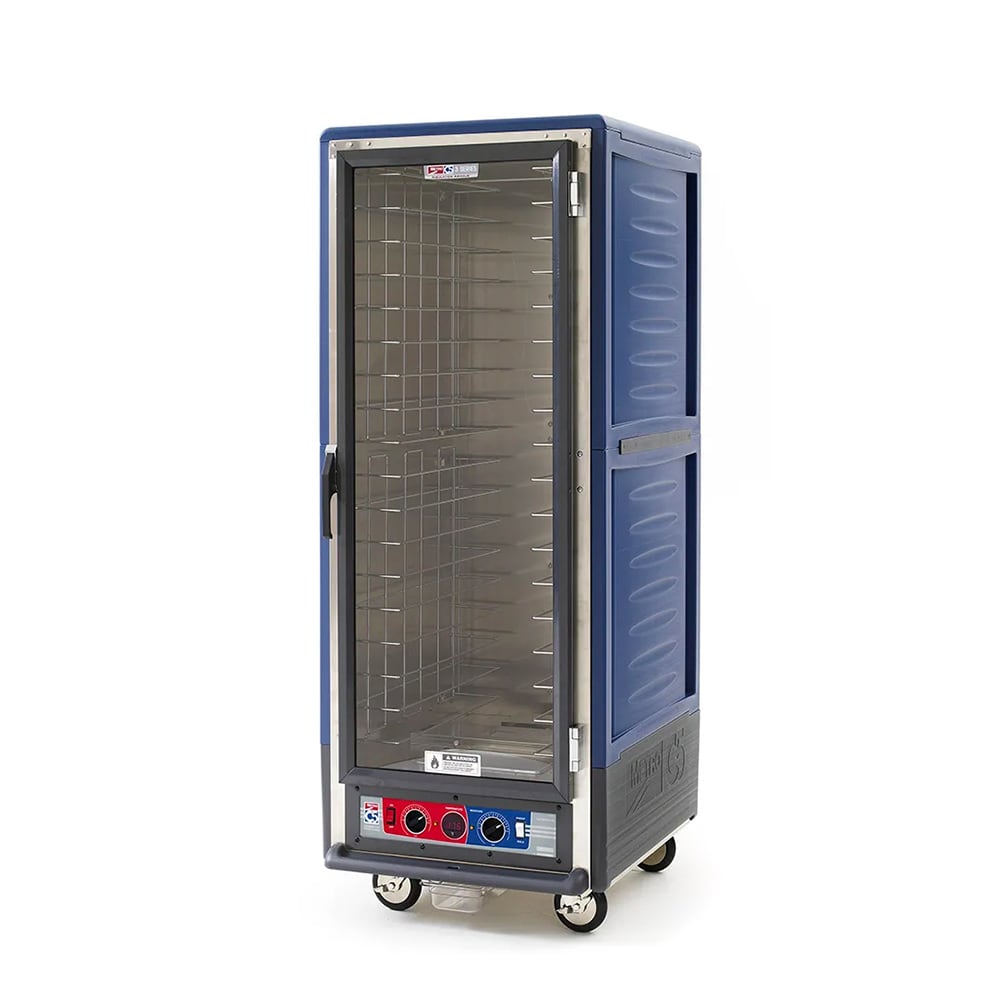 Metro C539-CFC-L-BU Full Height Insulated Mobile Heated Cabinet w/ (35) Pan Capacity, 120v
