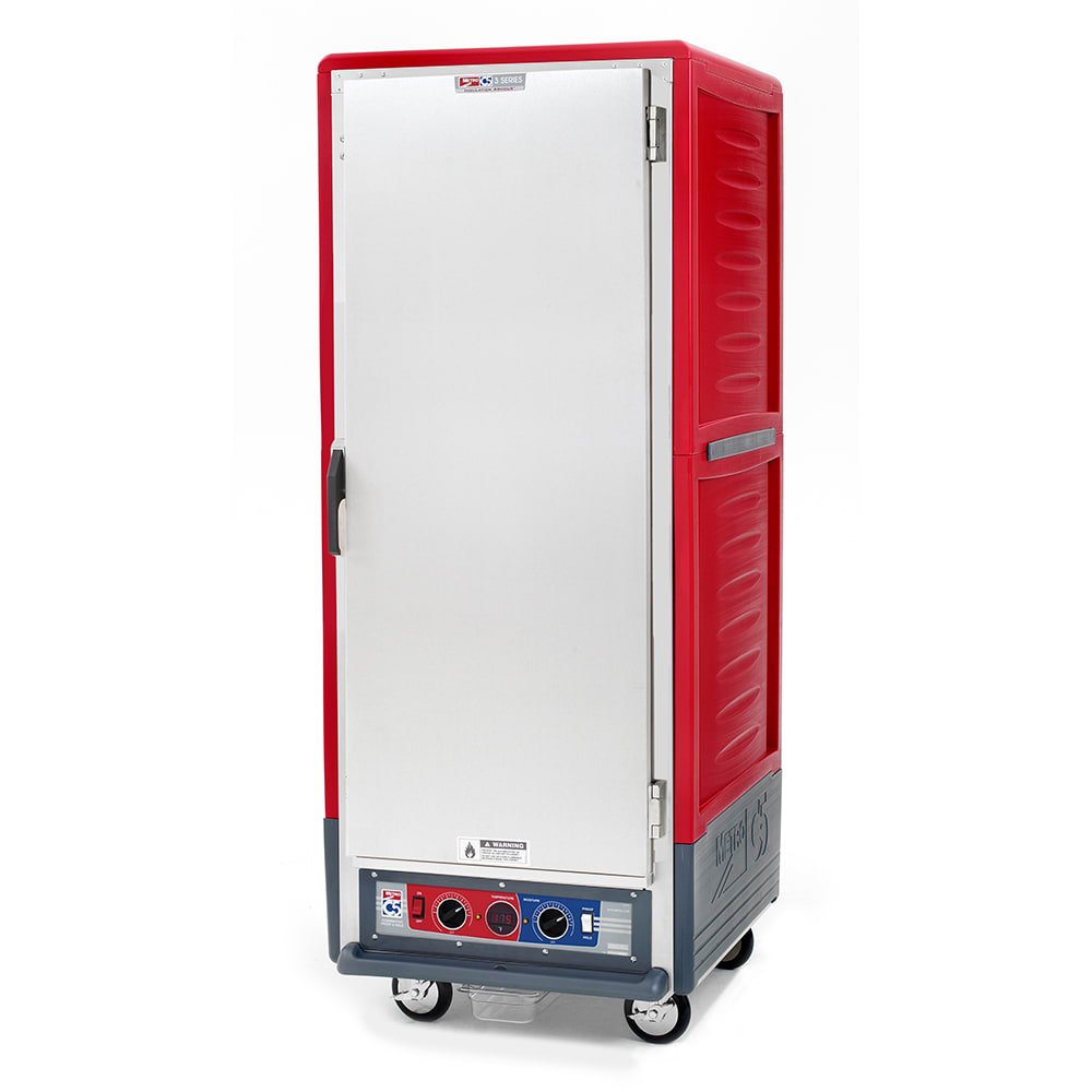 Metro C539-CFS-U Full Height Insulated Mobile Heated Cabinet w/ (18) Pan Capacity, 120v